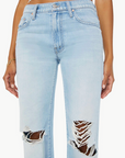 MOTHER THE MID RISE RAMBLER ZIP FLOOD RPO