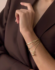 JENNY BIRD GOLD CONSTANCE WRAP