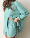 MARINE LAYER GRACEY OVERSIZED SEERSUCKER SHIRT