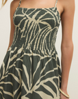 Z SUPPLY BAYSIDE TOVA PALM MIDI DRESS