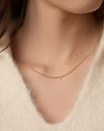 GORJANA WILDER MICRO MINI NECKLACE GOLD