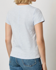 LILLA P S/S BACK SEAM CREW TEE