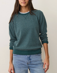 MARINE LAYER DAISY TEXTURED RAGLAN