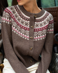 MAREA LOUISE FAIR ISLE CARDIGAN