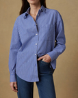 FAHERTY COASTAL POPLIN RELAXED SHIRT