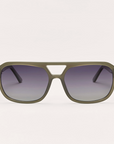 Z SUPPLY AFTER HOURS SUNGLASSES - OLIVE/GRADIENT