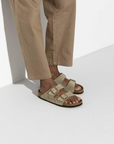 BIRKENSTOCK ARIZONA TAUPE SUEDE - NARROW