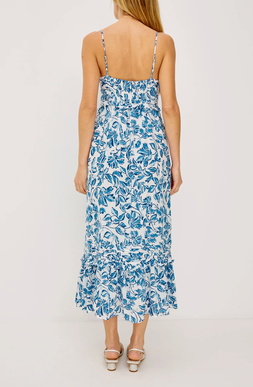 rails midi dress Darla - Navy dress is a must for the modern woman on the go RAILS WISTERIA MIDI DRESS