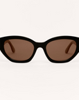 Z SUPPLY MIRAGE SUNGLASSES - BLACK/BROWN