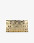 REMI/REID SMALL LINDY WOVEN CLUTCH