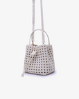 REMI/REID PERRIE BUCKET MINI WOVEN SQUARE