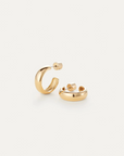 JENNY BIRD STAPLE HOOPS SMALL GOLD