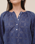 BELLA DAHL 3/4 SLEEVE PULLOVER