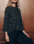 THE GREAT THE LATTICE LACE VICTORIAN TOP