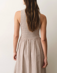 MARINE LAYER DARCY SEERSUCKER MAXI DRESS
