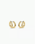 GORJANA GOLD TANER DOUBLE HUGGIE