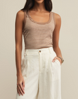 Z SUPPLY ELIN STRIPE RIB TANK