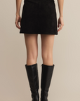 Z SUPPLY CIERA SUEDE MINI SKIRT