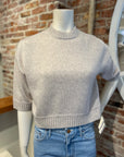 ALASHAN CASHMERE SIENNA ELBOW SLEEVE CREW