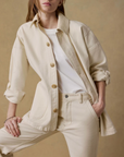 FAHERTY SUNWASHED CANVAS CHORE JACKET