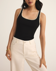Z SUPPLY JAIDYNN WHIPSTITCH RIB TANK