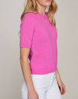 AUTUMN CASHMERE CROPPED S/S CREW