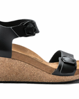 BIRKENSTOCK SOLEY LEATHER SOFT FOOTBED