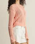Z SUPPLY UPLAND CROCHET SWEATER