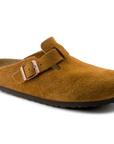 BIRKENSTOCK BOSTON SOFT FOOTBED SUEDE - NARROW