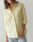 MARINE LAYER JANE RELAXED SHIRT IN CALI POPLIN