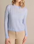 ALASHAN 100% CASHMERE MATILDA CABLE CREW