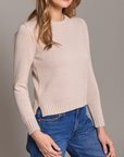 ALASHAN CASHMERE AYLA CROPPED CHUNKY CREW
