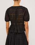 RAILS ARGENTA EMBROIDERED BLOUSE