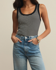 Z SUPPLY ELIN STRIPE RIB TANK
