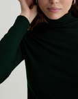 AG CHELS SLIM FIT L/S RIB TURTLENECK