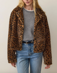 MARINE LAYER TESSA LEOPARD JACKET