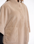 RINO & PELLE DEWI FAUX FUR CAPE