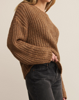Z SUPPLY TIGER'S EYE SWEATER