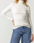 LILLA P LONG SLEEVE TURTLENECK TEE
