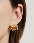 JENNY BIRD GOLD MONROE EARRING