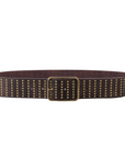 MOST WANTED USA STUD COVERED LEATHER BELT