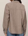 Z SUPPLY ON DUTY GINGHAM BUTTON UP TOP