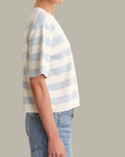 525 AMERICA JUNE COTTON STRIPE PULLOVER