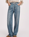RAG & BONE RB MIRAMAR DRAWSTRING WIDE-LEG PANT