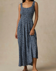 FAHERTY SOPHIA SMOCKED DRESS