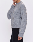 PISTOLA AURA RELAXED CREW NECK SWEATER