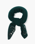 CHAN LUU WOOL CASHMERE EMBROIDERED BANDANA