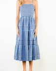 THML BONNIE GINGHAM MIDI DRESS