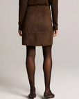 VINCE HIGH WAISTED KNEE LENGTH SKIRT
