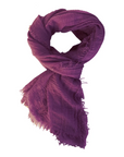 RUBYZAAR GAUZE BOHO SCARF